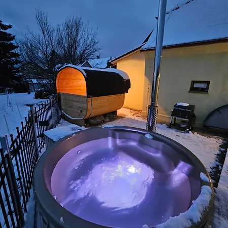 Virivka A Sauna Na Pokoji,nebo Na Vlastni Terase - Farma U Pribrami Apartment Pribram